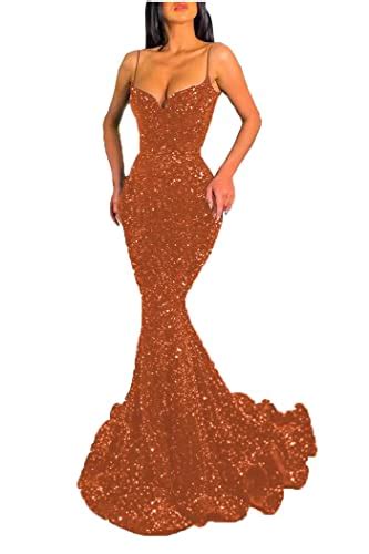 Amazon.com: Burnt Orange Sequin Dress.